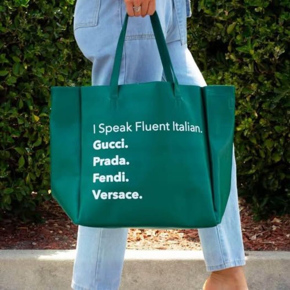Fluent Italian Never Ending Tote